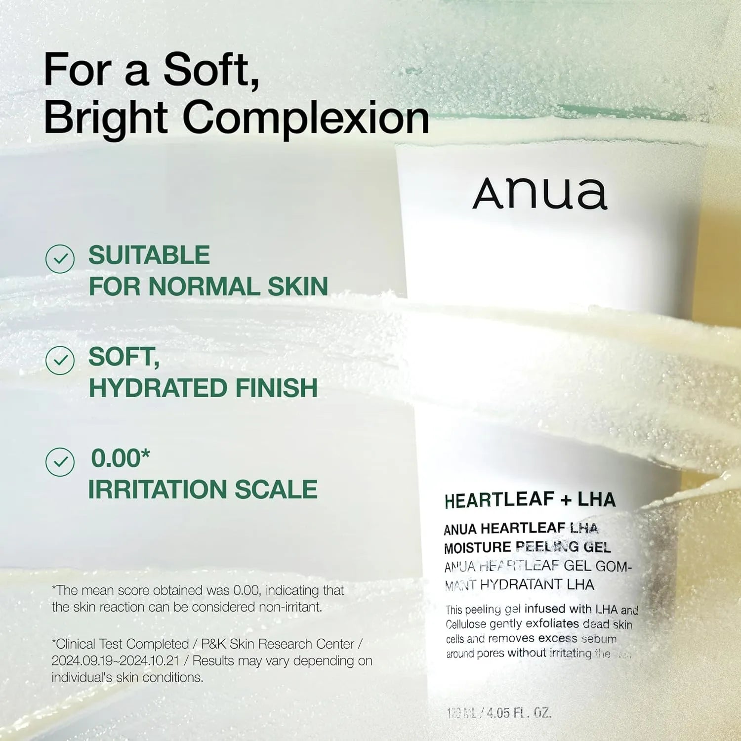 Anua – Heartleaf LHA Moisture Peeling Gel, 120ml