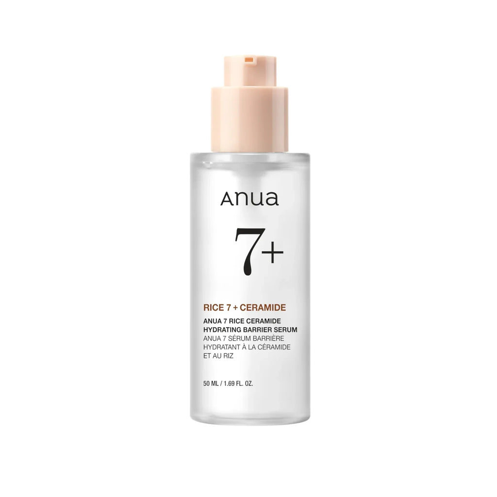 Suero hidratante de barrera con ceramidas de arroz Anua 7 (50 ml)