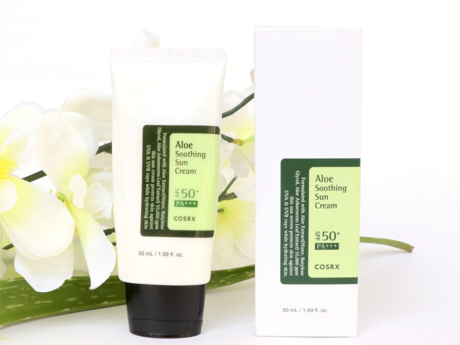 Crema solar calmante con aloe de COSRX FPS 50+ 50 ml