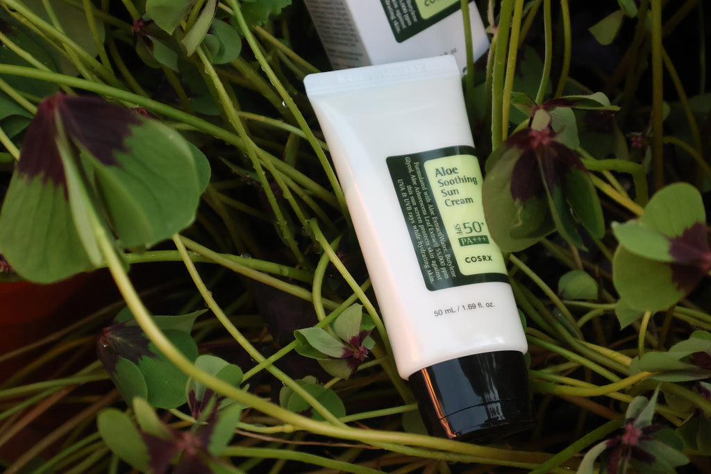 Crema solar calmante con aloe de COSRX FPS 50+ 50 ml
