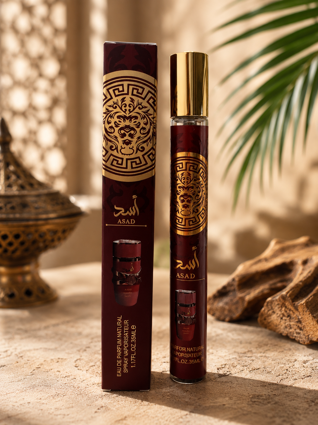 Perfume de Bolso Inspiração Asad Bourbon 35ml