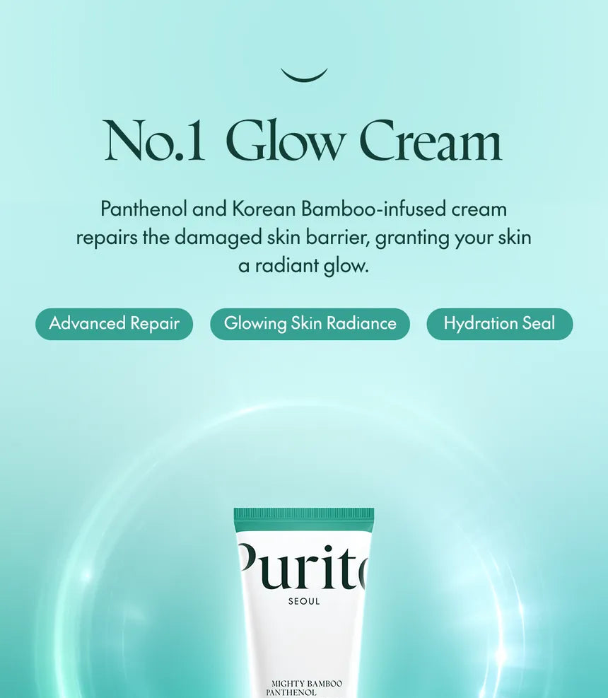 PURITO – Mighty Bamboo Panthenol Cream, 100ml
