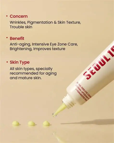 K-SECRET – SEOUL 1988 Eye Cream: Retinal Liposome 4% + Fermented Bean, 30ml