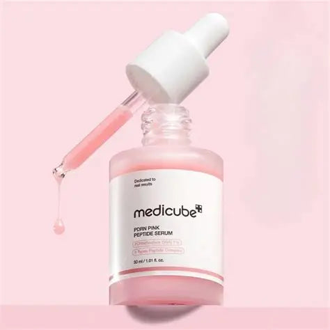Suero de péptidos rosados ​​PDRN de Medicube, 30 ml