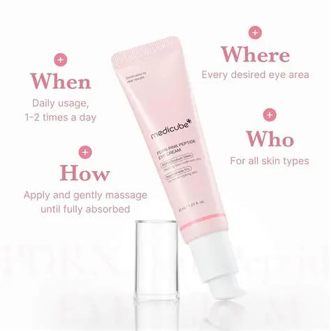 Medicube – PDRN Pink Peptide Eye Cream – 30ml