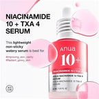 Anua Niacinamida 10% + Tranexamin TXA Ácido 4% Soro 30ml