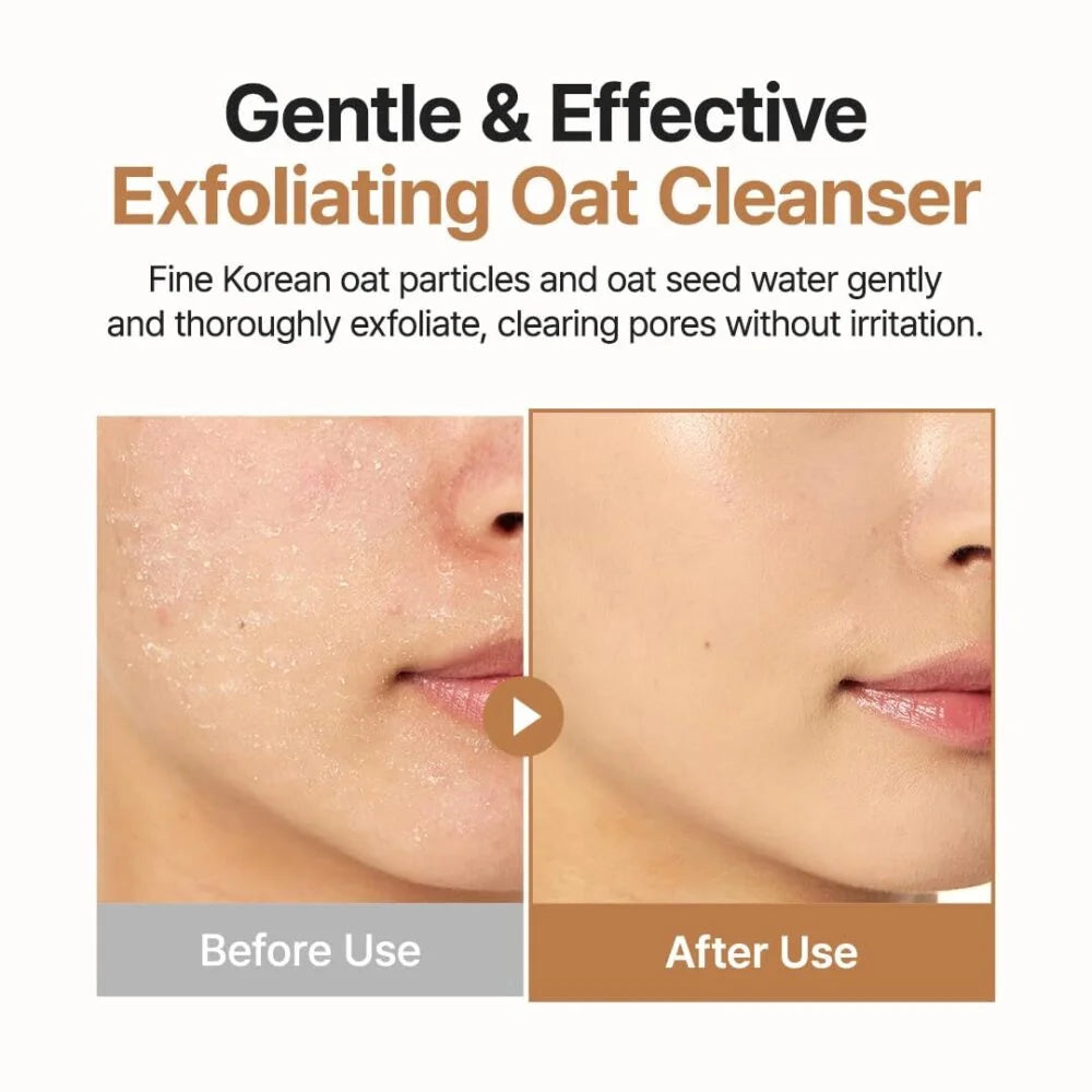 PURITO – Oat In Gentle Exfoliating Face Cleanser, 150ml