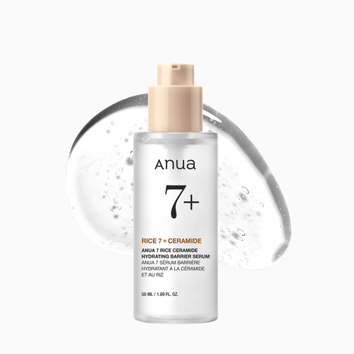 Suero hidratante de barrera con ceramidas de arroz Anua 7 (50 ml)