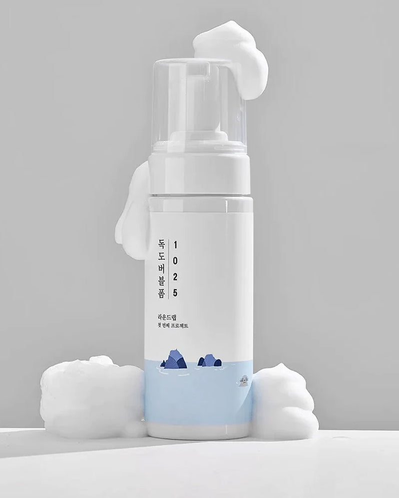 Espuma de burbujas Round Lab 1025 Dokdo de 150 ml