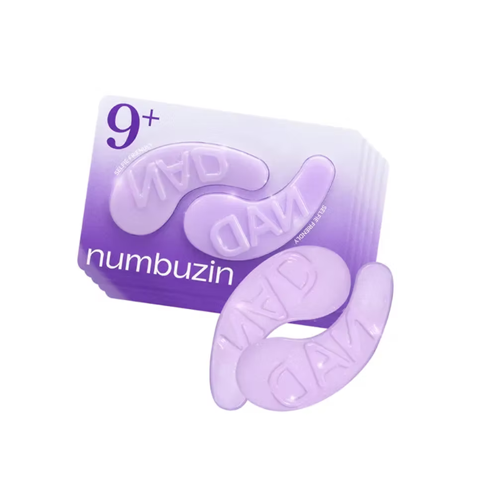 Numbuzin – No.9 NAD+ Eye Patches, 5 pares