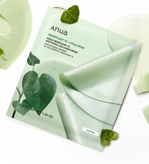 Mascarilla calmante de colágeno Anua Heartleaf 70