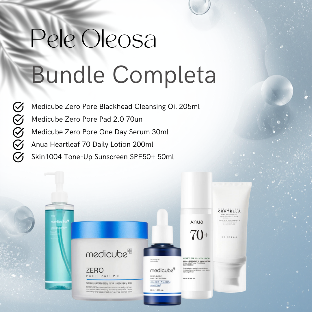 Pele Oleosa Bundle Completa