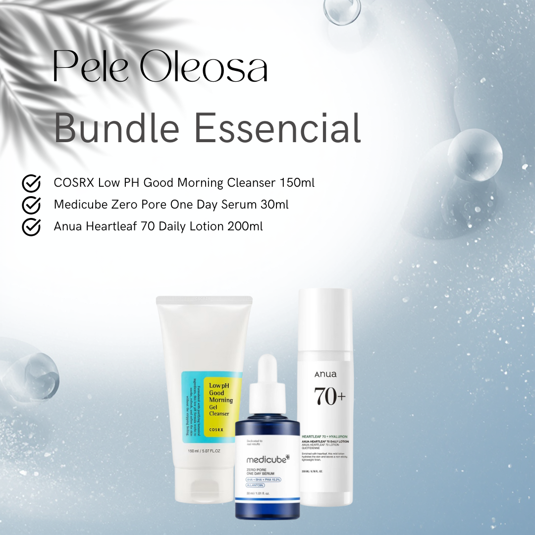 Pele Oleosa Bundle Essencial