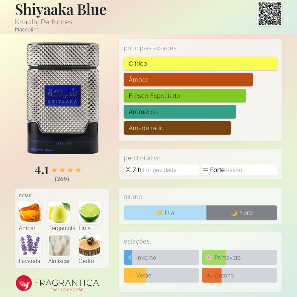 Khadlaj Shiyaaka Blue EDP 100ml