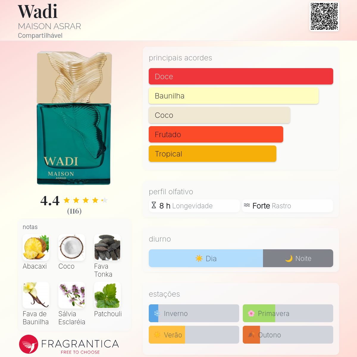 Maison Asrar Wadi EDP 100ml