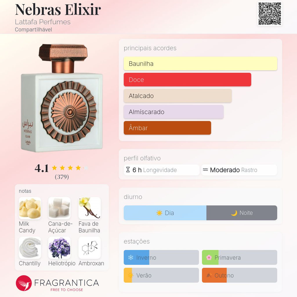 Lattafa Nebras Elixir EDP 100 ml