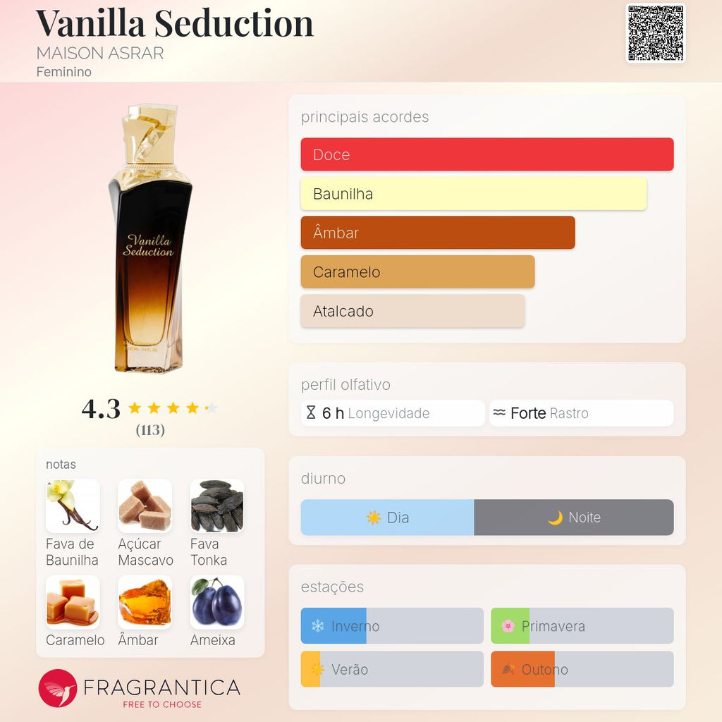 Maison Asrar Vanilla Seduction EDP 100ml