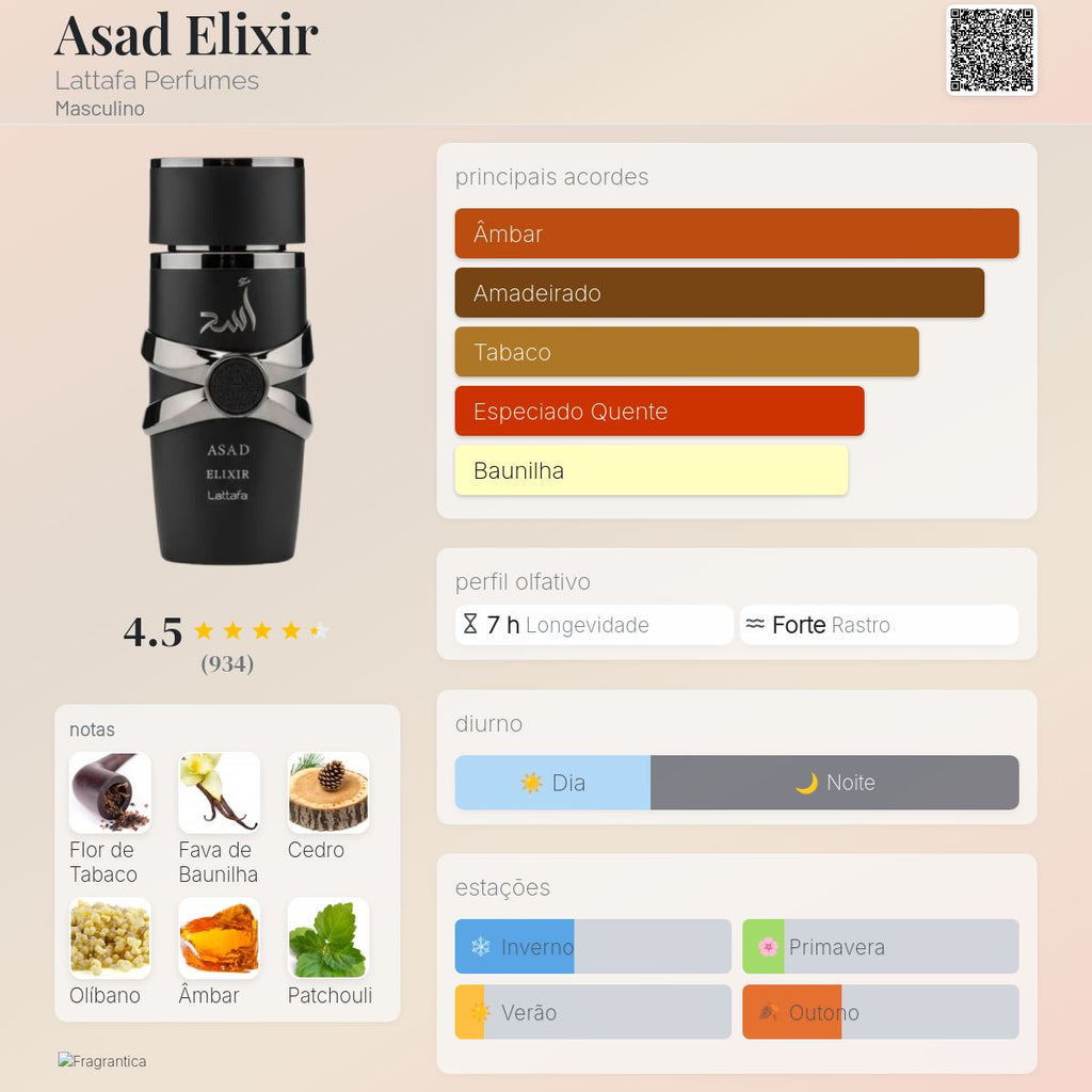 Lattafa Asad Elixir EDP 100 ml