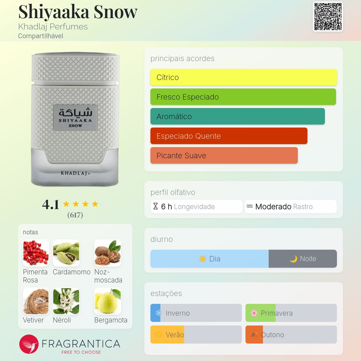 Khadlaj Shiyaaka Snow EDP 100ml