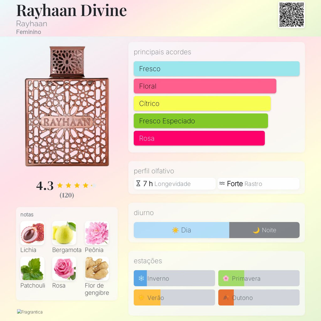 Rayhaan Divine Woman EDP 100ml