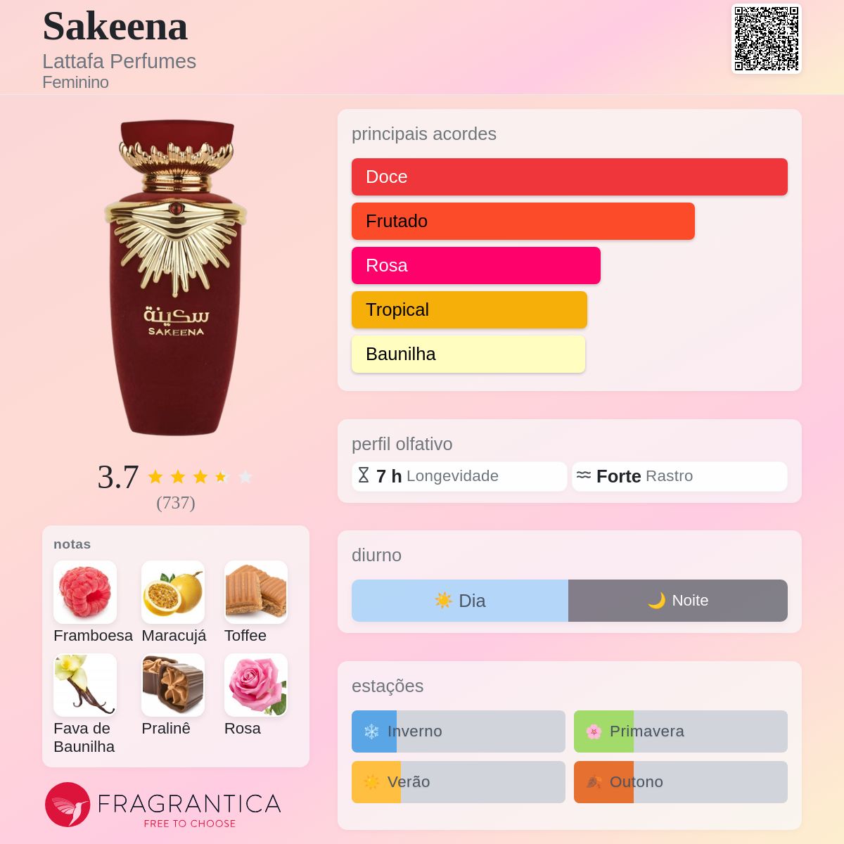 Lattafa Sakeena EDP 100ml