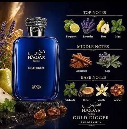Rasasi Hawas Gold Digger EDP 100ml